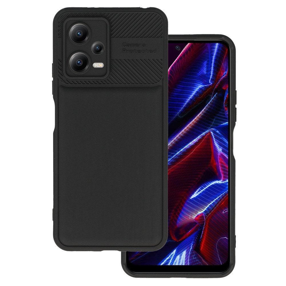 Zadní kryt TopQ Camera Protected pro Xiaomi Redmi Note 12 5G/Poco X5 černé