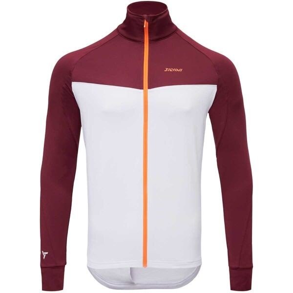 SILVINI MATESIO Pánská celopropínací mikina, bílá, veľkosť L