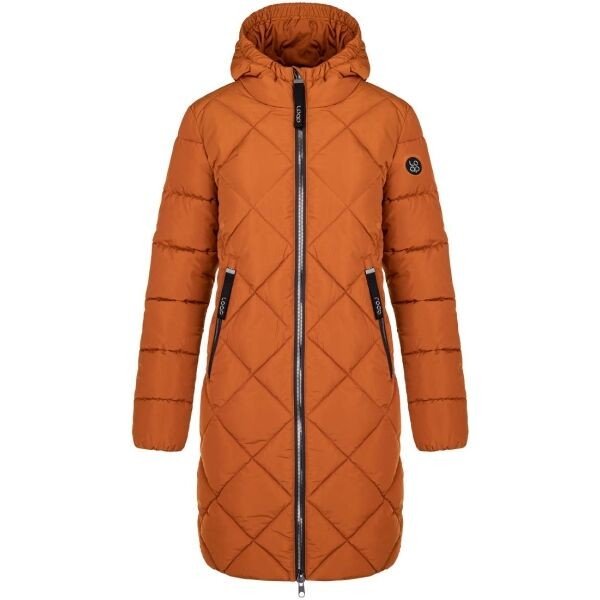 Loap TALIMA Dámský kabát, oranžová, veľkosť XS