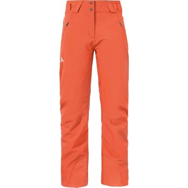 Schöffel WEISSACH W Dámské lyžařské kalhoty, oranžová, veľkosť 36