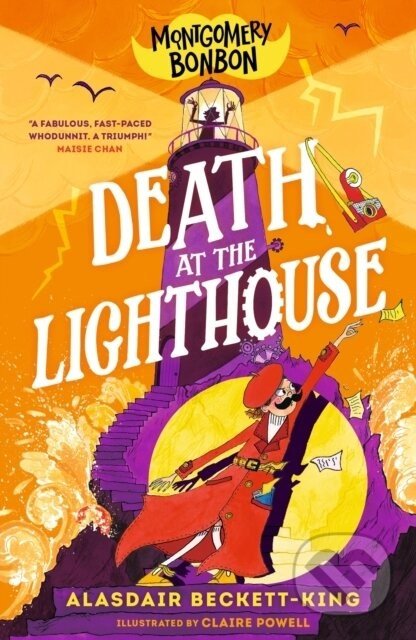 Death at the Lighthouse - Alasdair Beckett-King, Claire Powell (Ilustrátor)