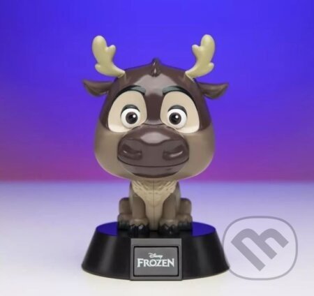 Plastová dekoratívna svietiaca figúrka Frozen: Sven