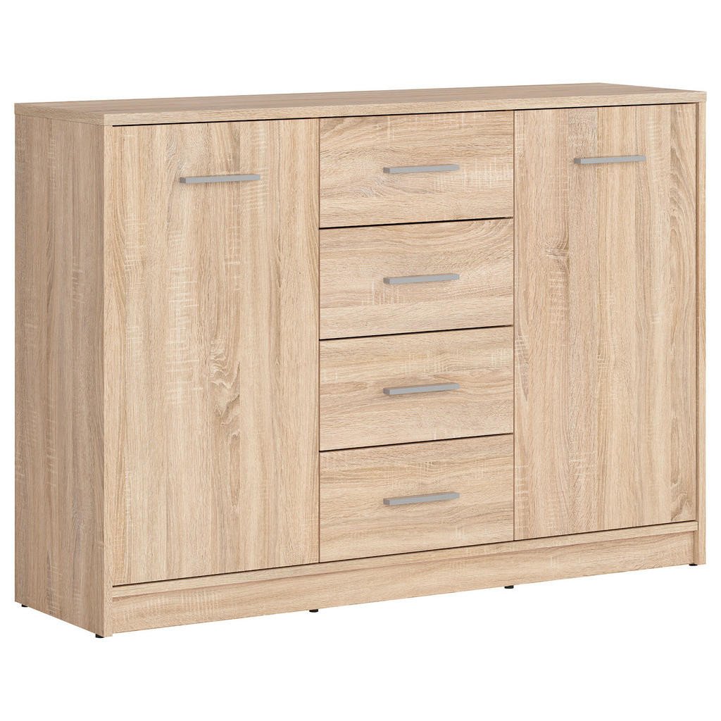 KOMODA, Sonoma dub, 118,5/84/34 cm