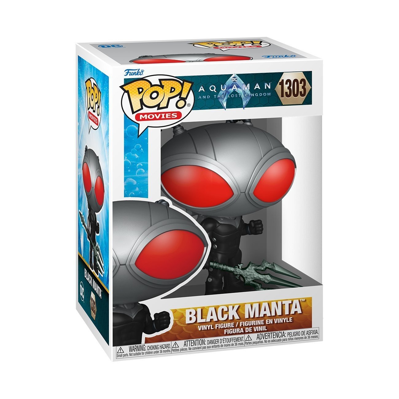 Figurka Funko POP! Aquaman and the Lost Kingdom - Black Manta (Movies 1303) - 0889698675673