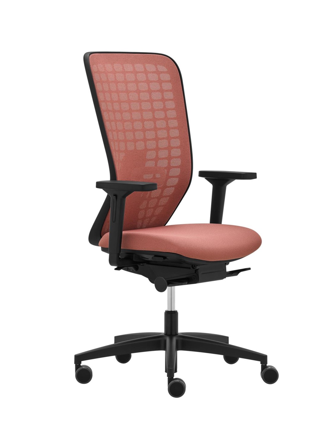 RIM CZ Kancelářská židle Space - synchro, červená