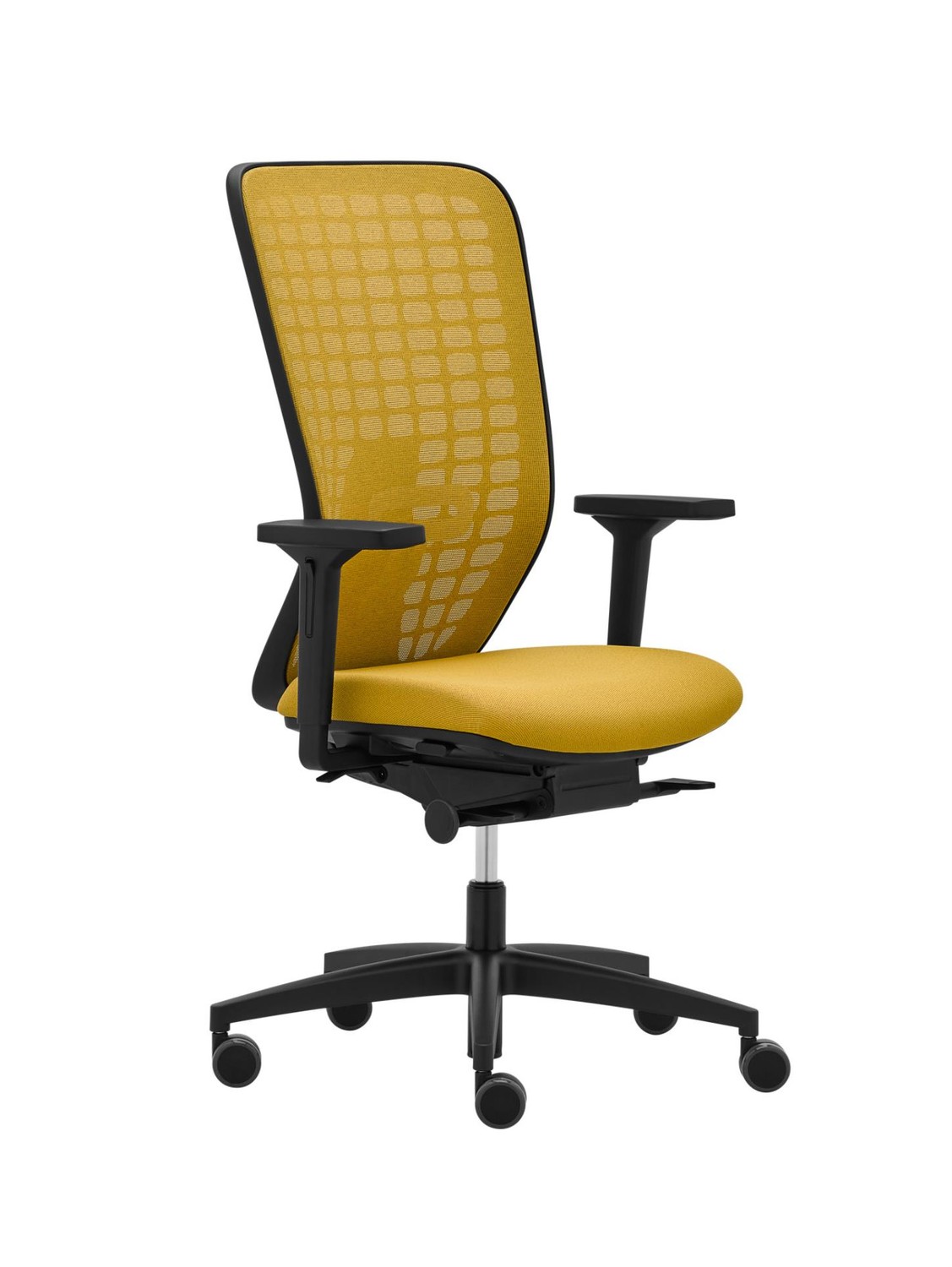 RIM CZ Kancelářská židle Space - synchro, žlutá