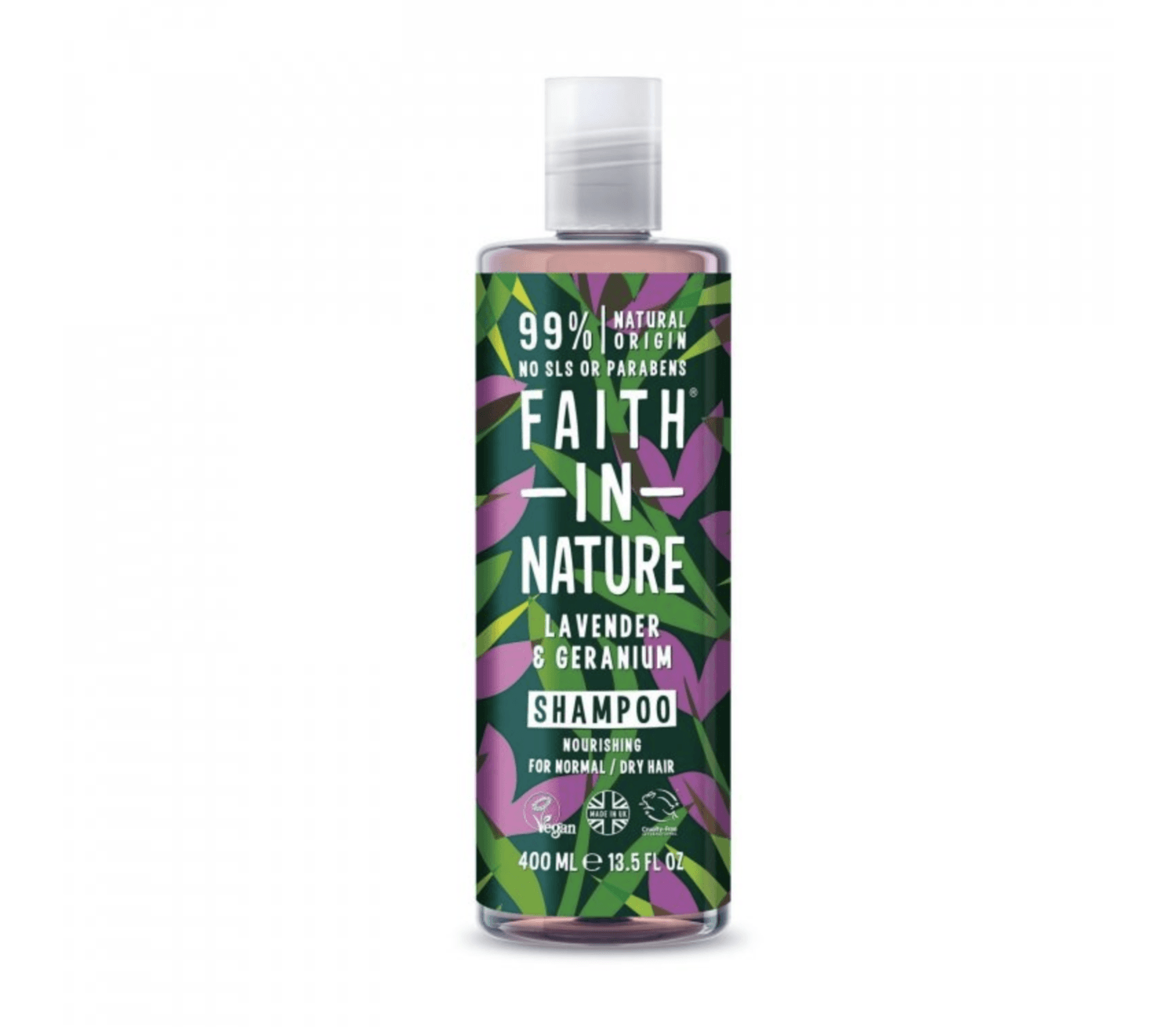 Faith in Nature - Přírodní šampon Levandule, 400 ml