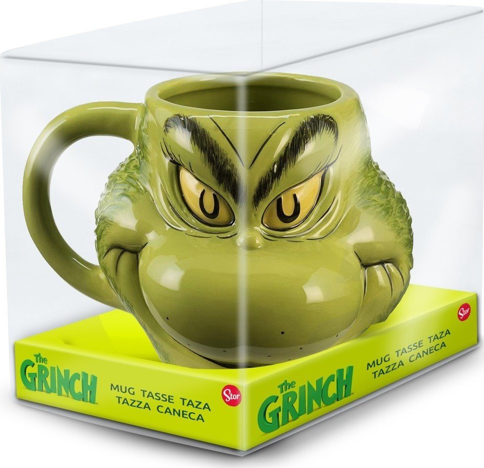 Grinch 3D Hrnek 440 ml - EPEE Merch - STOR