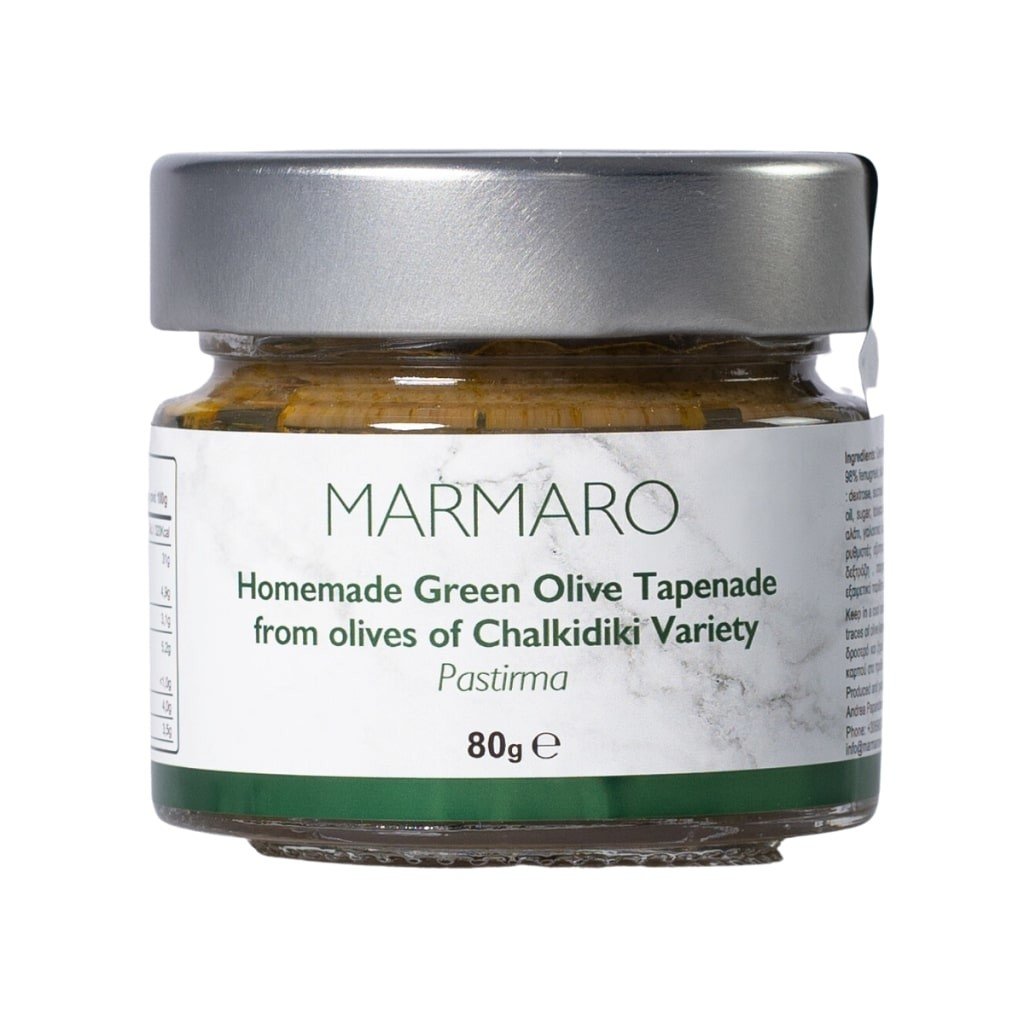 Marmaro Tapenáda ze zelených oliv se sušeným hovězím masem 80 g