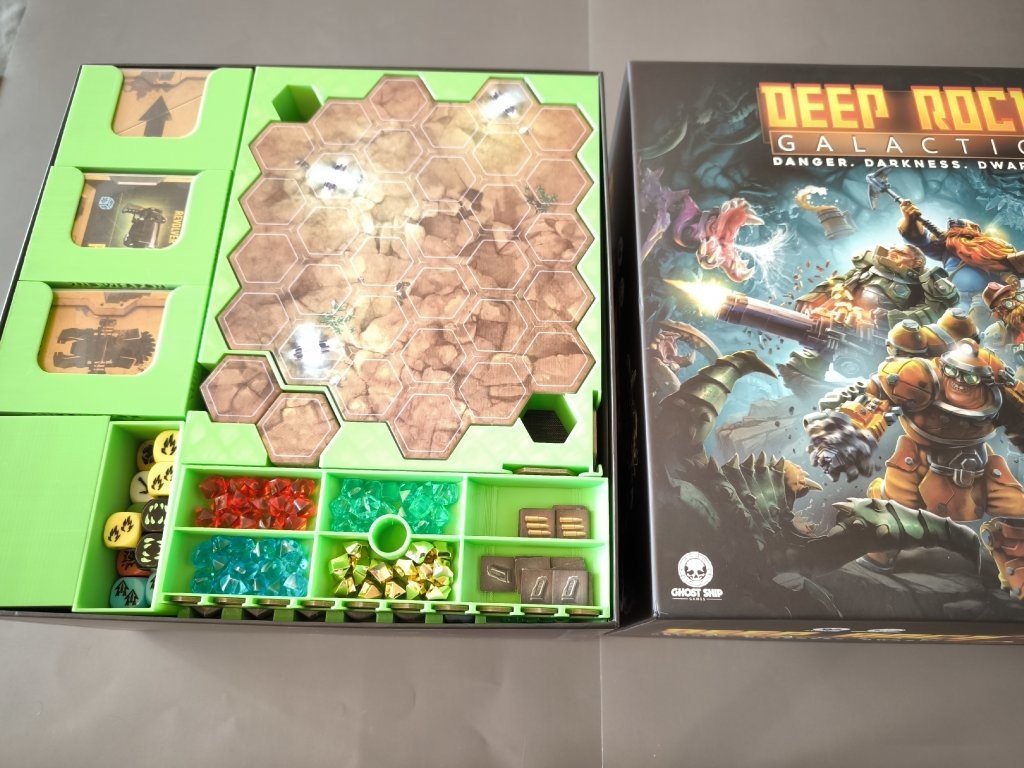 inserty.cz Deep Rock Galactic (Deluxe edition) - Inlay (černá)