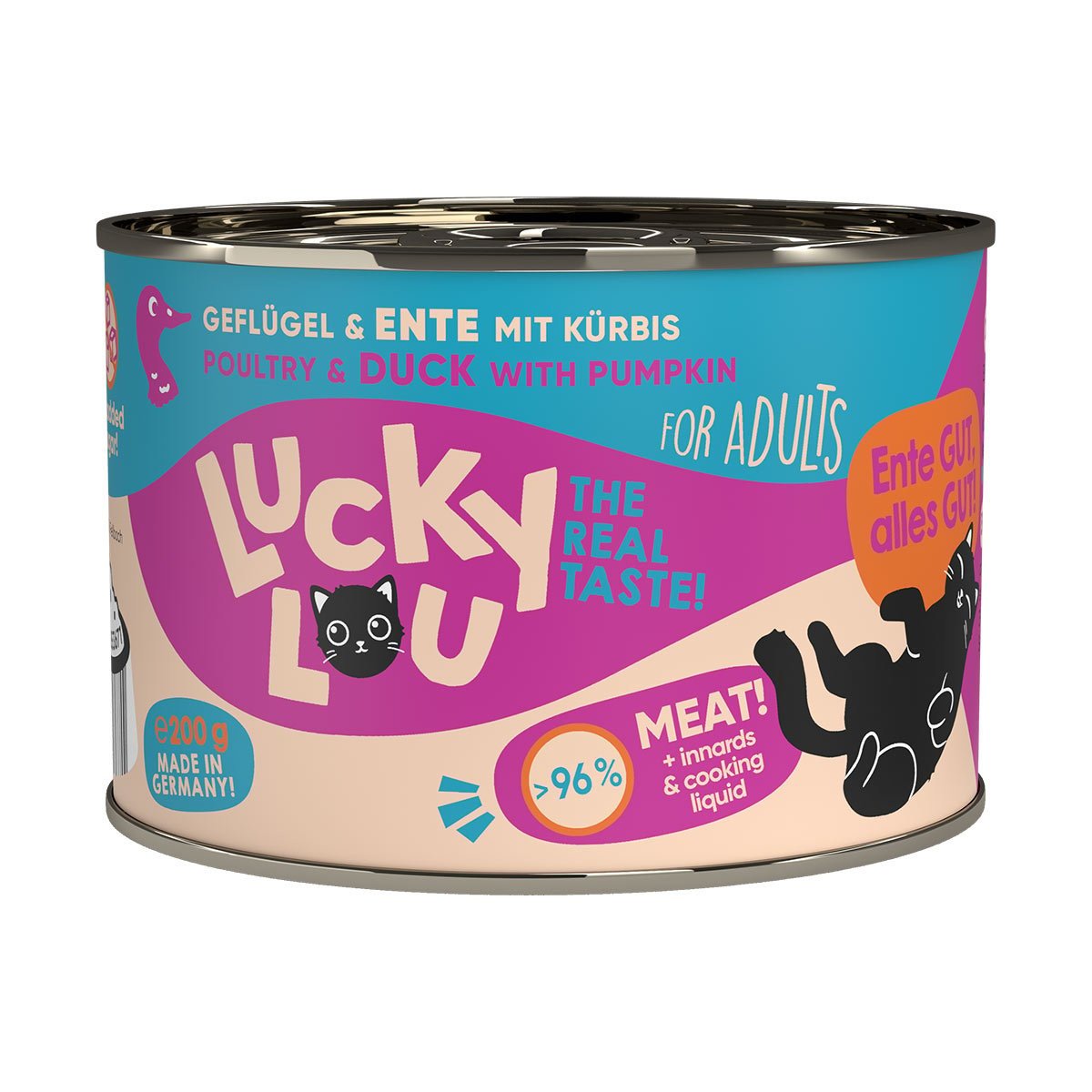Lucky Lou Lifestage Adult drůbež a kachna 6× 200 g