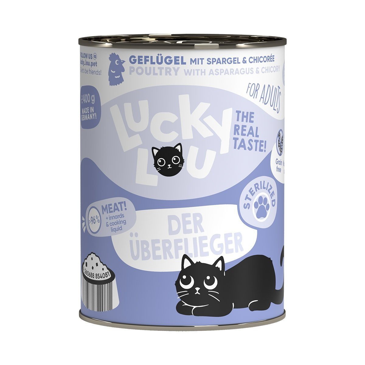 Lucky Lou Lifestage Sterilized drůbež 24× 400 g