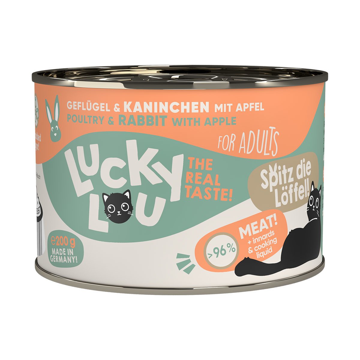 Lucky Lou Lifestage Adult drůbež a králík 24 × 200 g