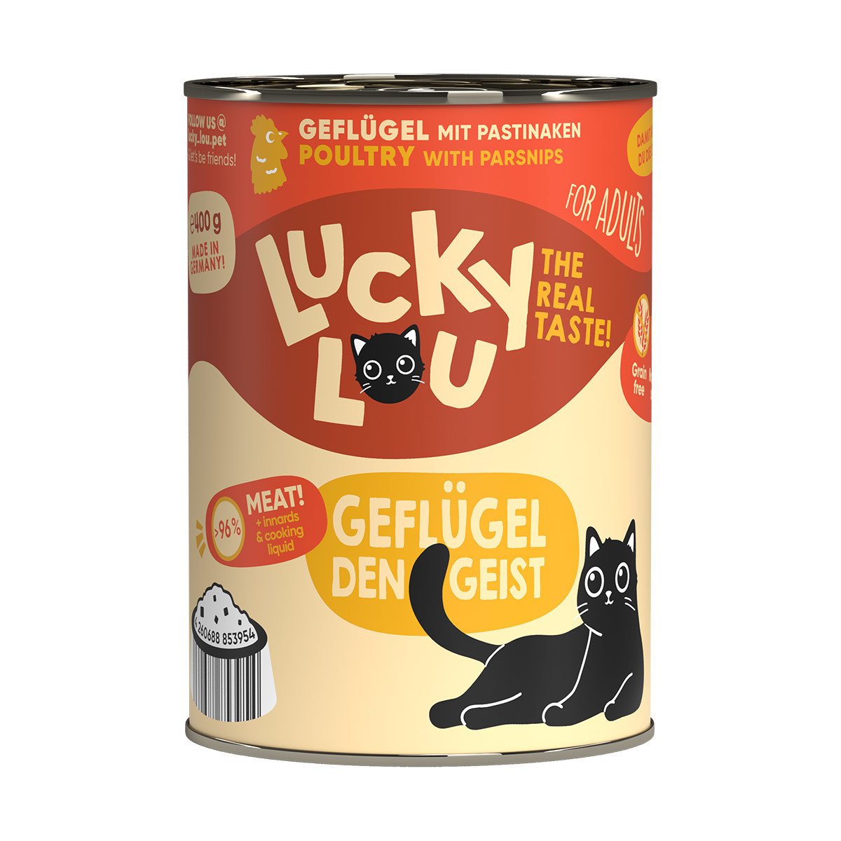 Lucky Lou Lifestage Adult drůbež 24× 400 g