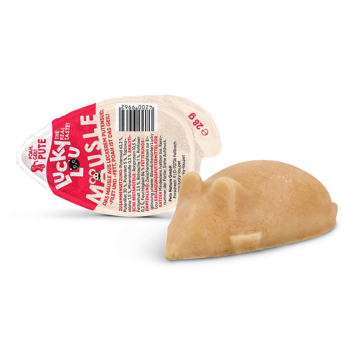 Lucky Lou krůtí maso ve tvaru myšky 28 g