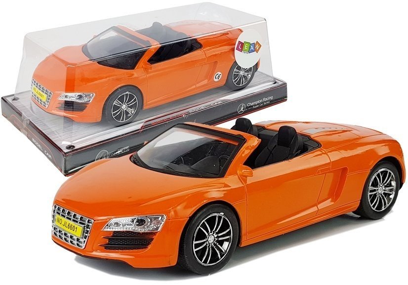 mamido Natahovací autíčko kabriolet 1:18 oranžové