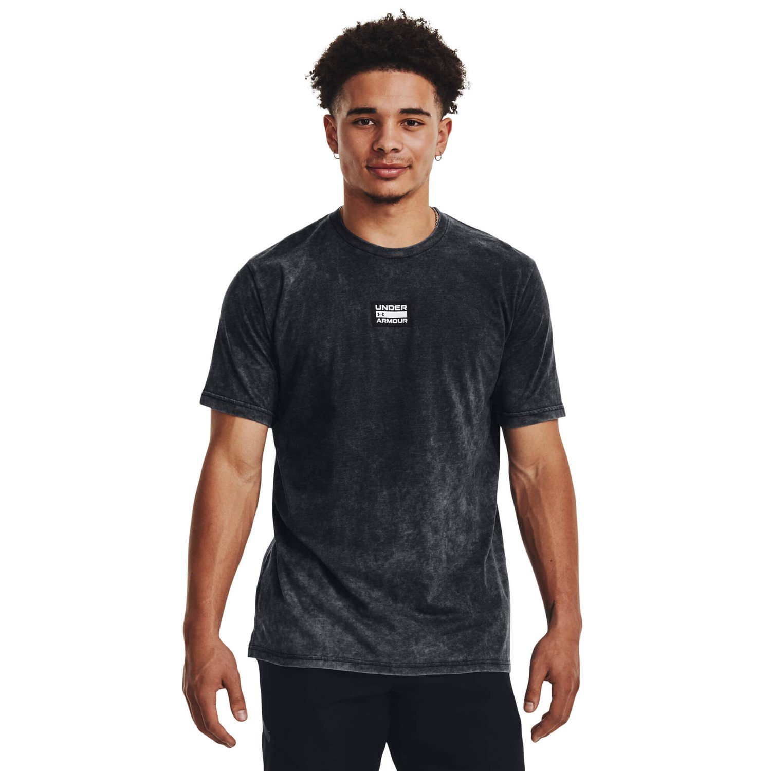 Under Armour UA ELEVATED CORE WASH SS Pánské tričko US S 1379552-001