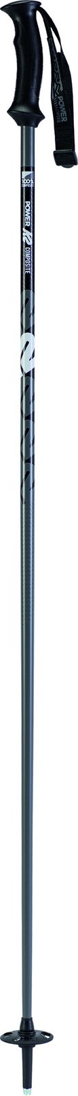 Pánské lyžařské hole K2 Power Composite Gunmetal (2023/24) velikost: 110 cm