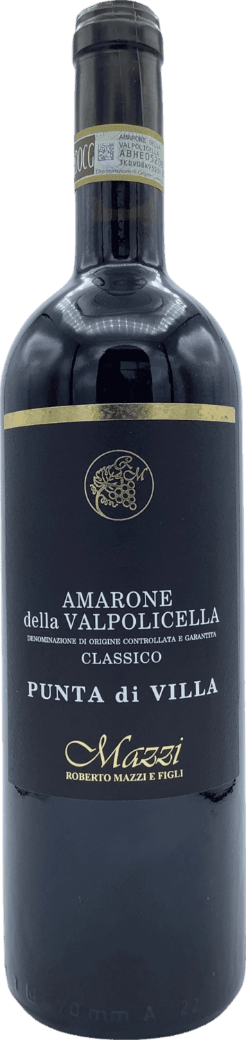 Mazzi Amarone della Valpolicella Classico Punta di Villa 2018