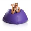 Sedací vak koule fialová EMI