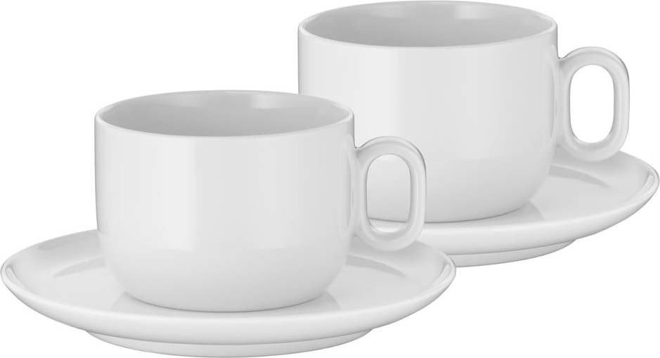 Bílé porcelánové šálky v sadě 2 ks na cappuccino 160 ml Barista – WMF
