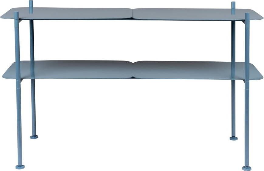 Světle modrý kovový regál 100x62 cm River – Zuiver