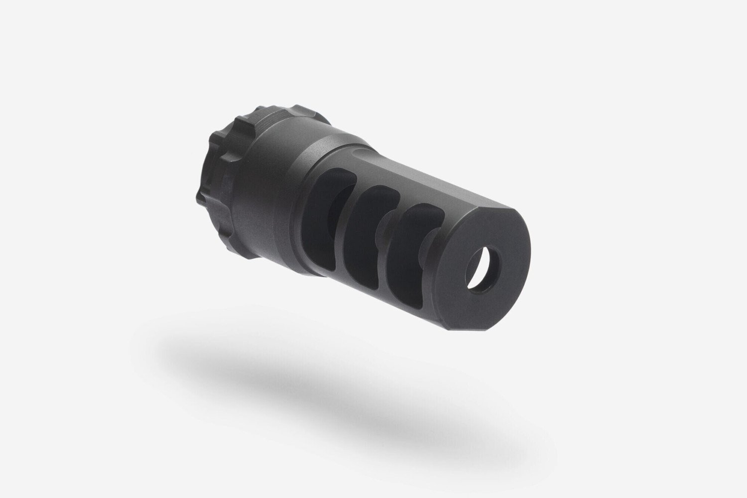 Úsťová brzda / adaptér na tlumič Muzzle Brake / ráže 5.56 mm Acheron Corp®  (Barva: Černá, Typ závitu: M15 x 1)