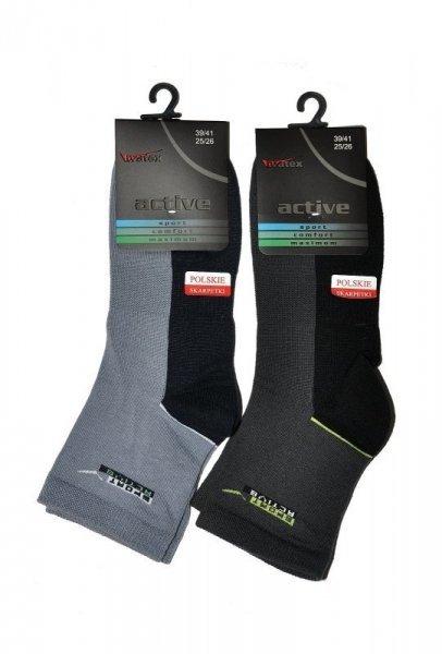 Bratex Active krátké 624 Ponožky 39-41 bílá