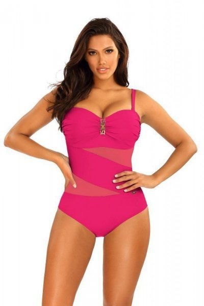 Self skj Gold5 8030CH1 2d korálové Dámské plavky 70B korálová