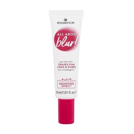 Essence All About Blur! Even Skin Balm vyhlazující pleťový balzám 30 ml pro ženy