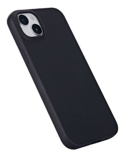 eSTUFF kryt Soft case, pro iPhone 15 Plus, 100 % recyklovaný TPU, černý ES67101026