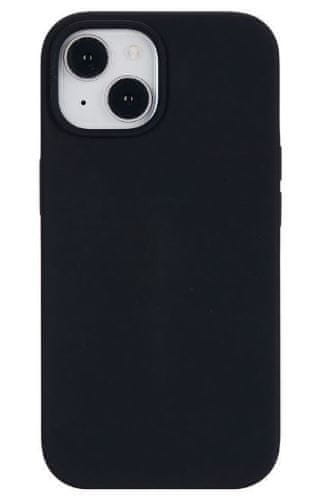 eSTUFF kryt Silicone case, pro iPhone 15, 100 % recyklovaný TPU, černý ES67120025