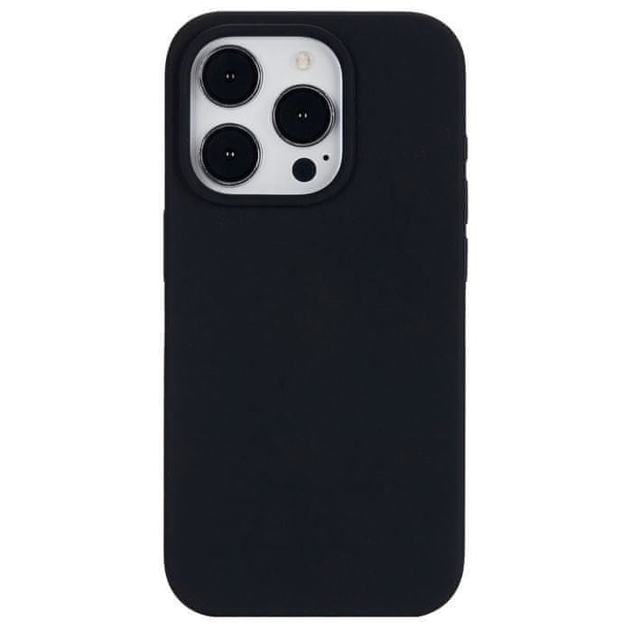 eSTUFF Magnetic silicone case, pro iPhone 15 Pro Max, 100 % recyklovaný TPU ES67150028, černý