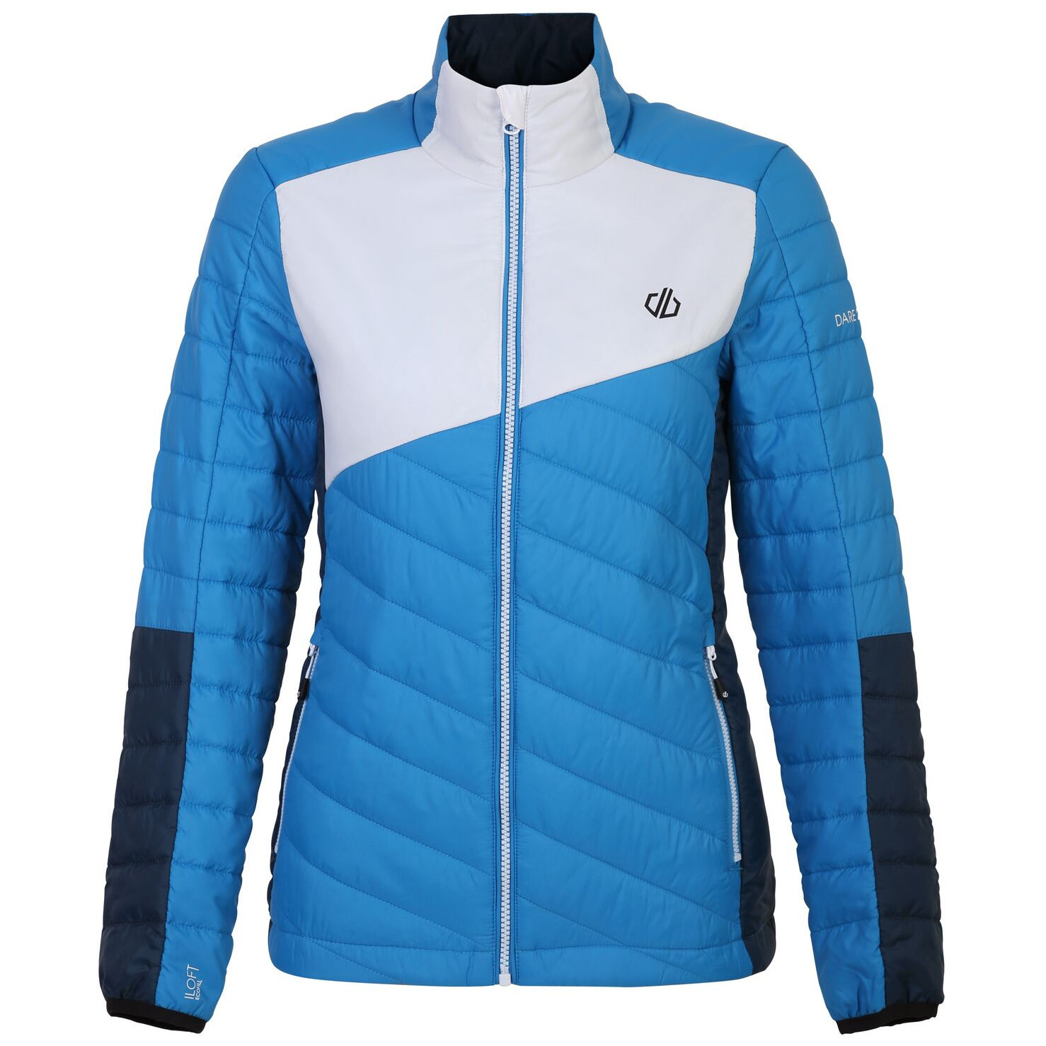 Dámská zimní bunda Dare 2b Surmise Jacket Velikost: M / Barva: modrá/bílá