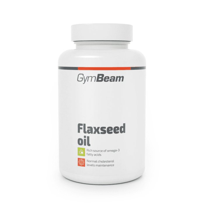 Flaxseed olej 1430 g90 kaps. - GymBeam