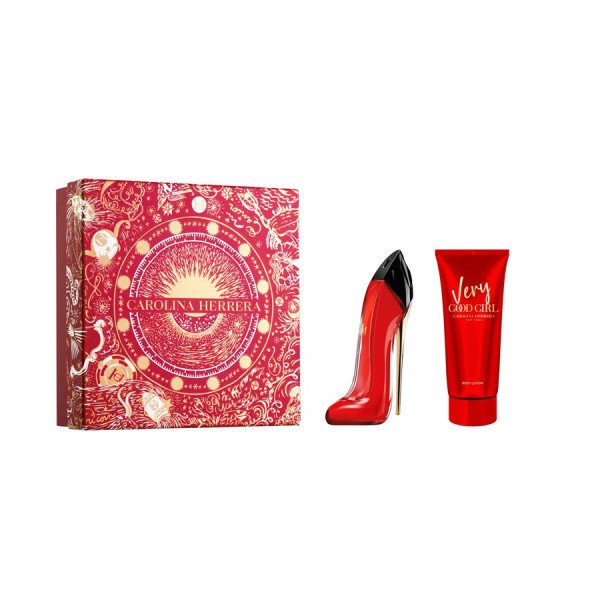 Carolina Herrera Very Good Girl dámský set dárkový set dámská  (EdP 50 ml+ tělový krém 100 ml)