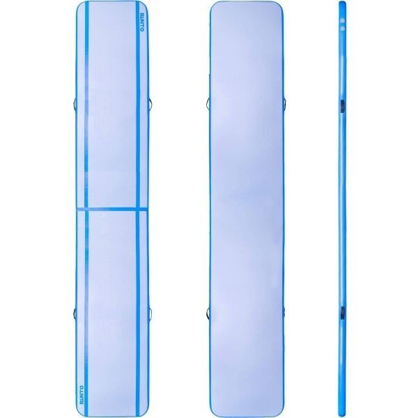 Runto GODORO 600 Nafukovací sportovní žíněnka s elektrickou pumpou, bílá, veľkosť UNI