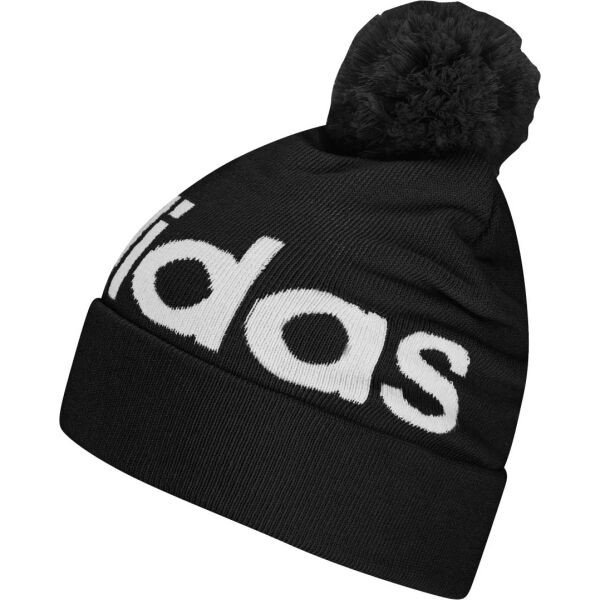 adidas POMPOM BEANIE Pánská čepice, černá, veľkosť OSFM