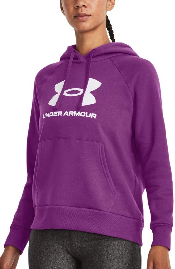 Mikina s kapucí Under Armour UA Rival Fleece Big Logo Hdy-PPL