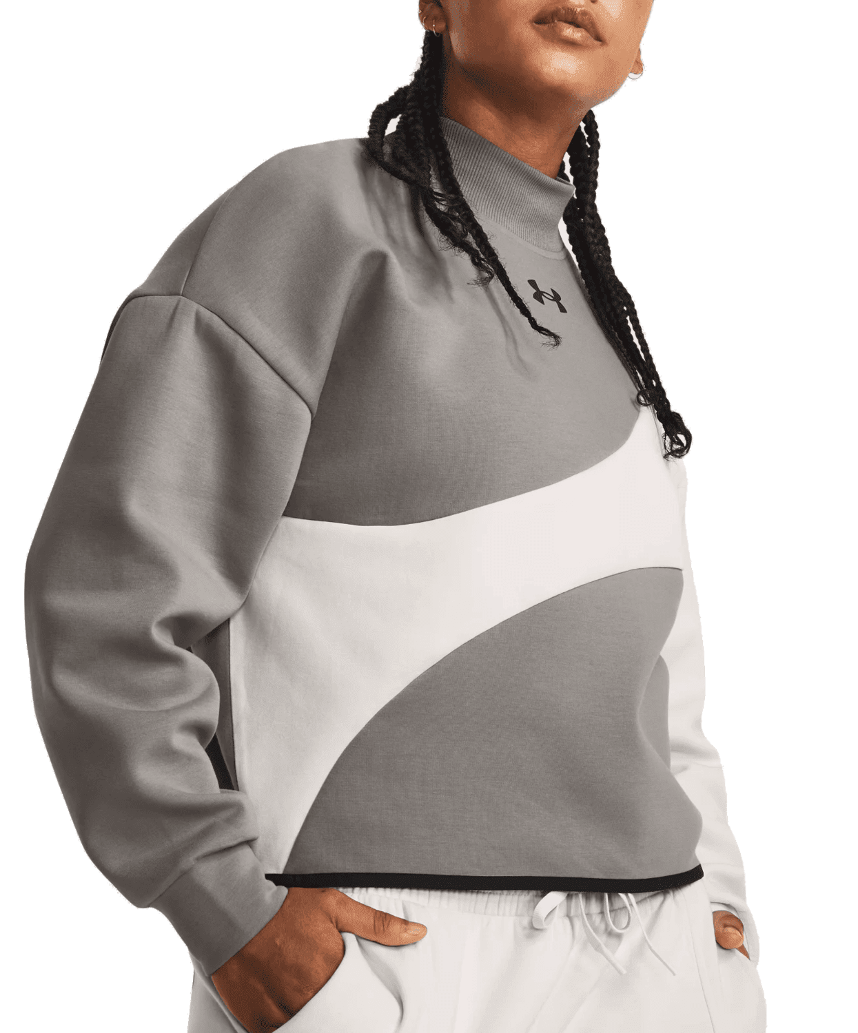 Mikina Under Armour Under Armour Unstoppable Fleece Crop Crew