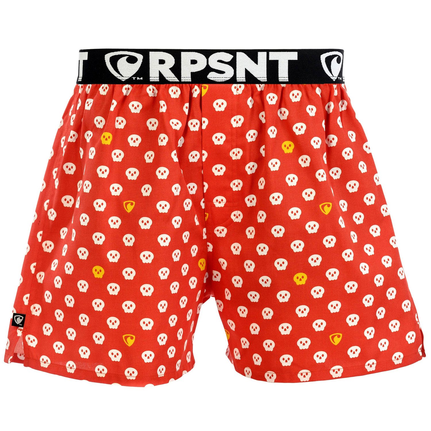 Pánské trenky Represent exclusive Mike Polka Dotskulls (R3M-BOX-0743) XXL