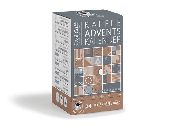 Café Cult Cafe Cult Coffee Advent Calendar 24 Coffee Bags 