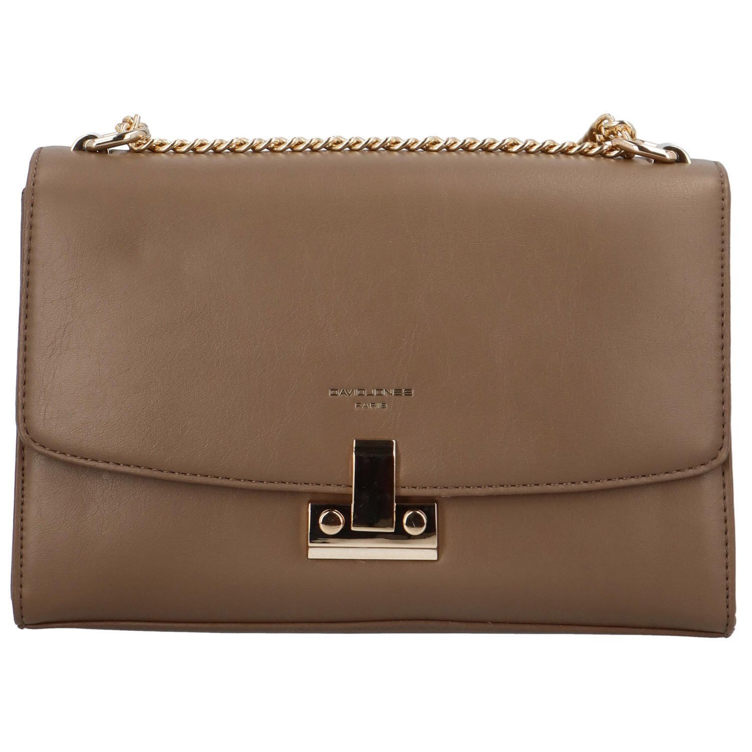 Dámská crossbody taupe - David Jones Paige taupe