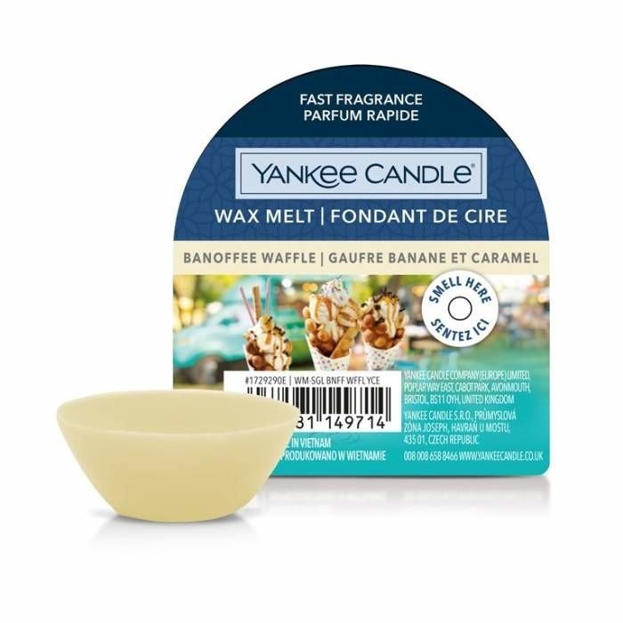 Vosk YANKEE CANDLE 22g Banoffee Waffle