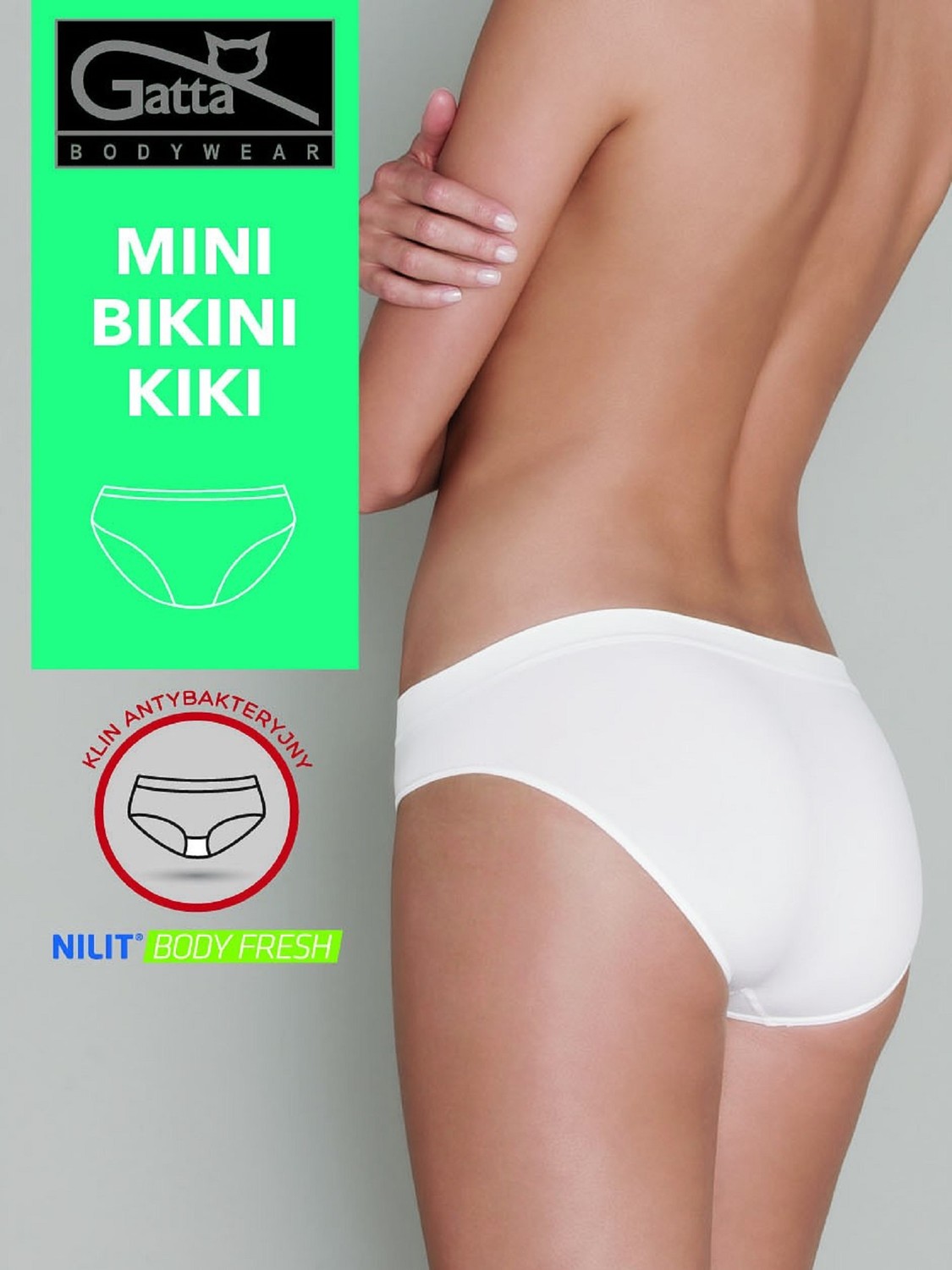 Briefs Gatta 41443 Mini Bikini Kiki S-XL white 05