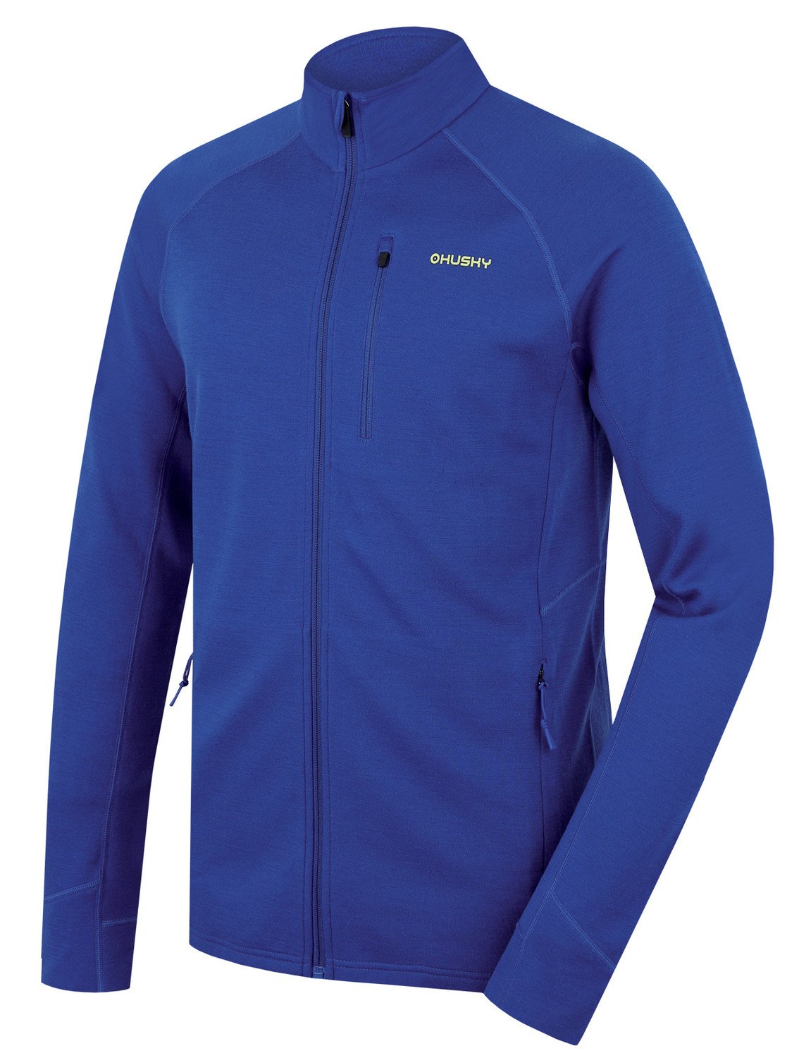 Husky Alou M XXL, blue Pánská mikina z merino vlny