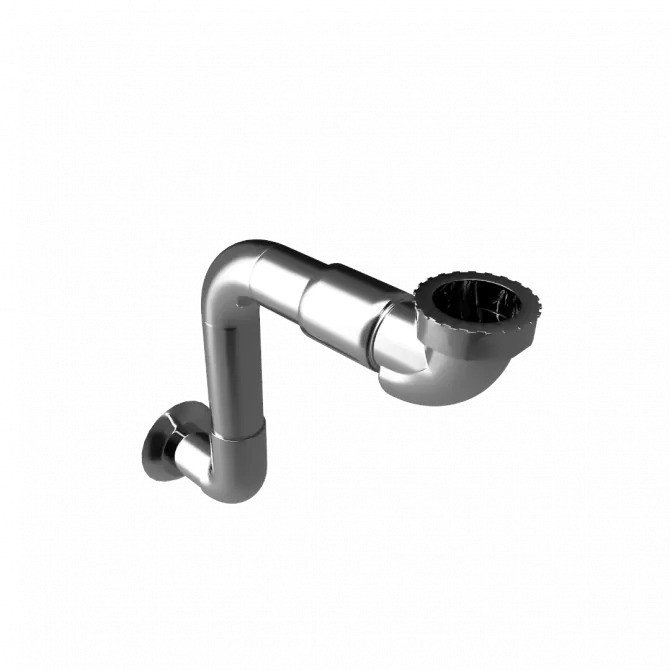 Excellent Sifon úsporný nábytkový chrome