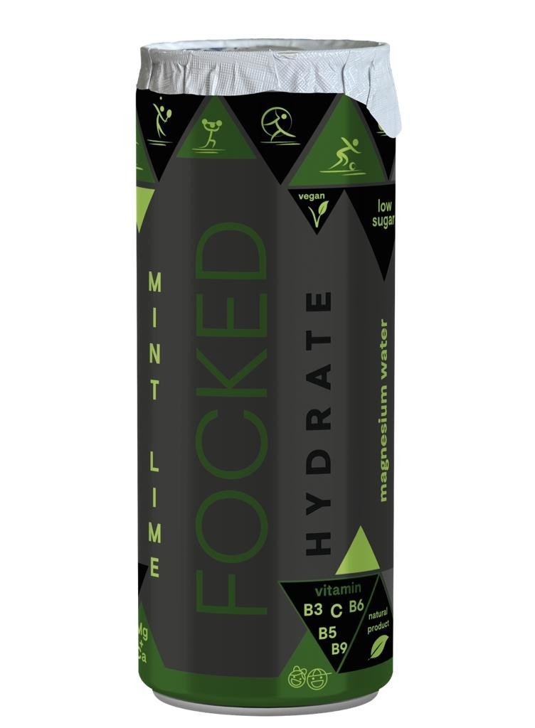 FOCKED - Hydrate máta limeta 250 ml