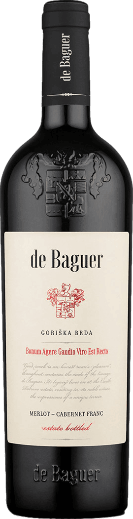 Klet Brda De Baguer Merlot - Cabernet Franc 2017