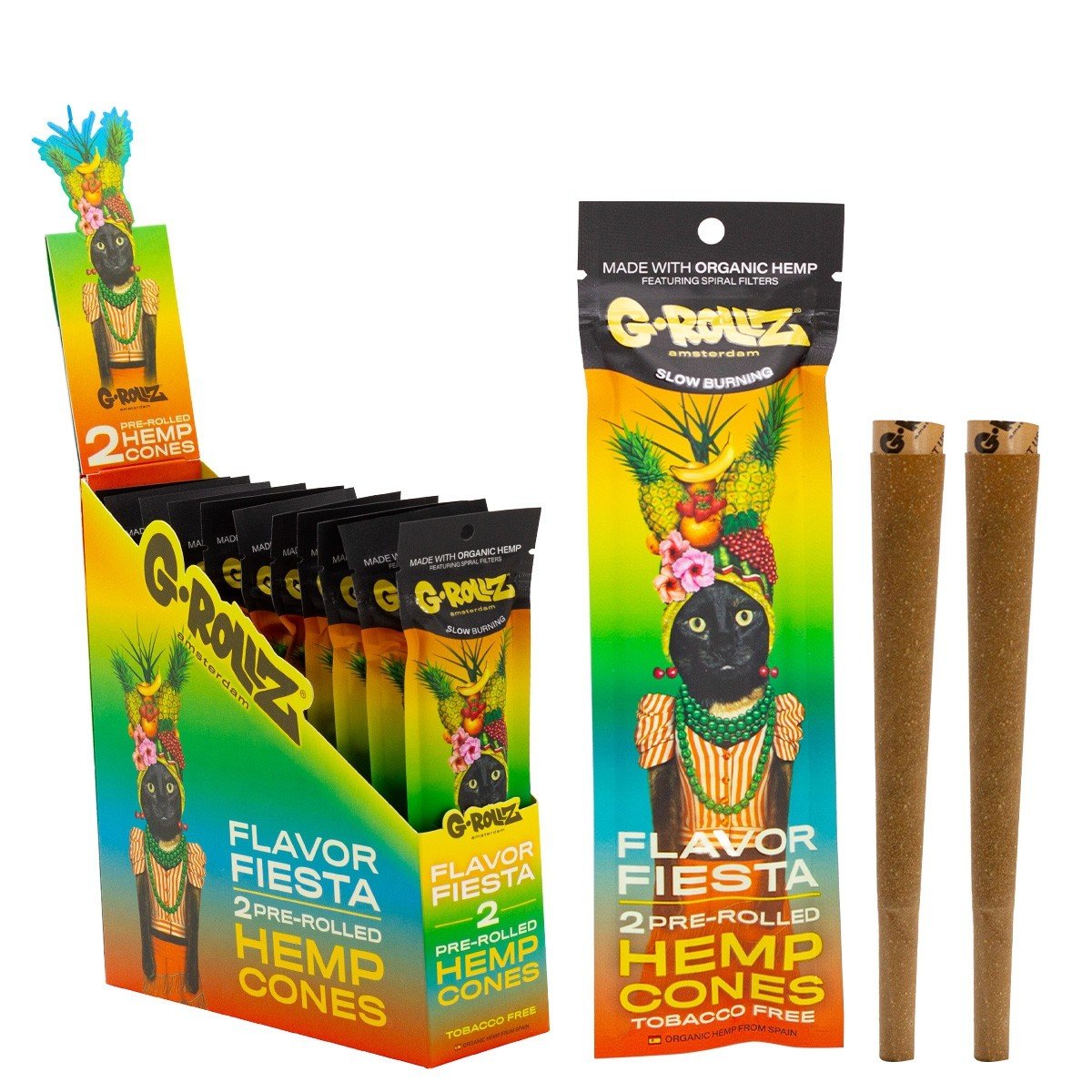 G-ROLLZ Blunt 2x Multifruit Pre-Rolled Hemp Cones